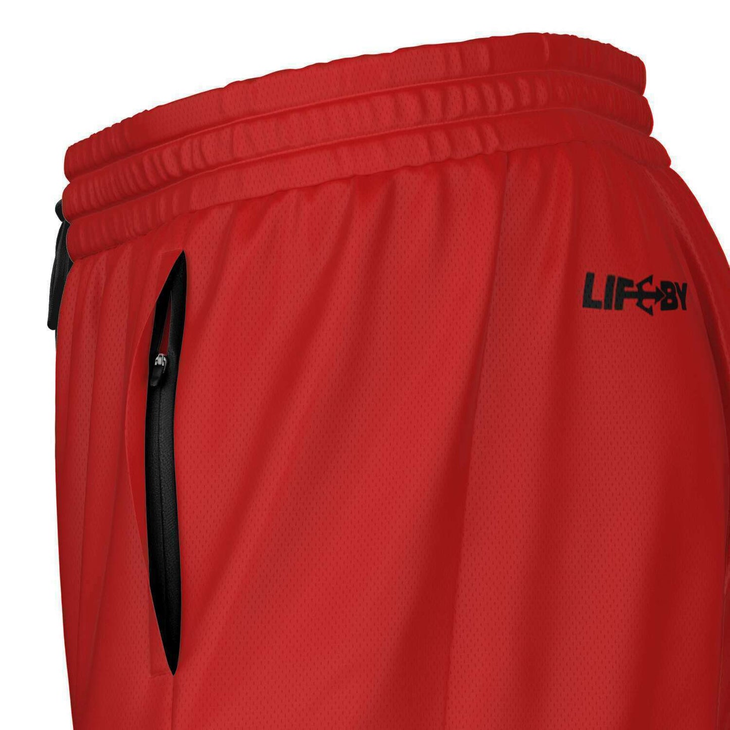 Men's LifeBy Red 2-in-1 Shorts - LifeBy Fitness