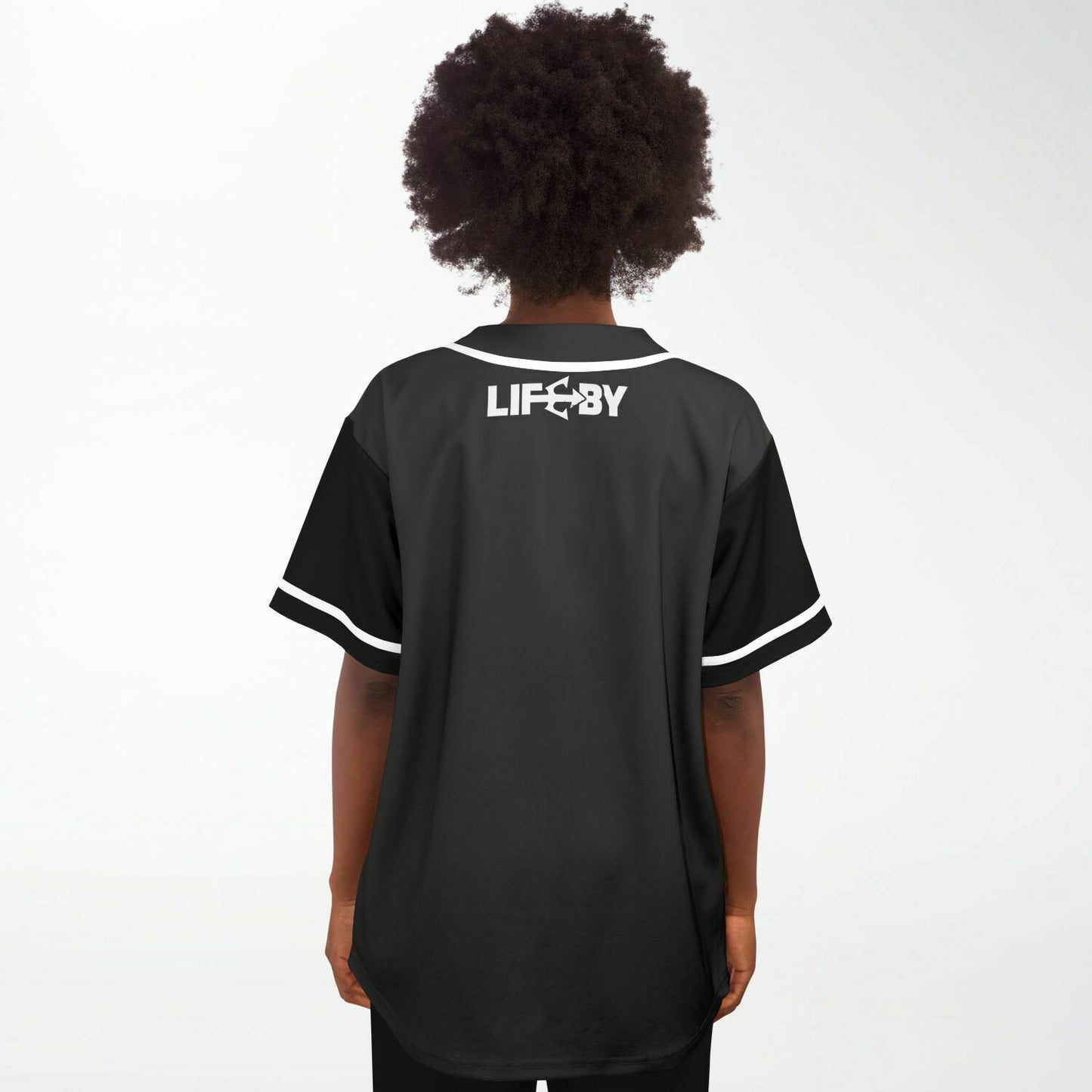 LifeBy Black Baseball Jersey