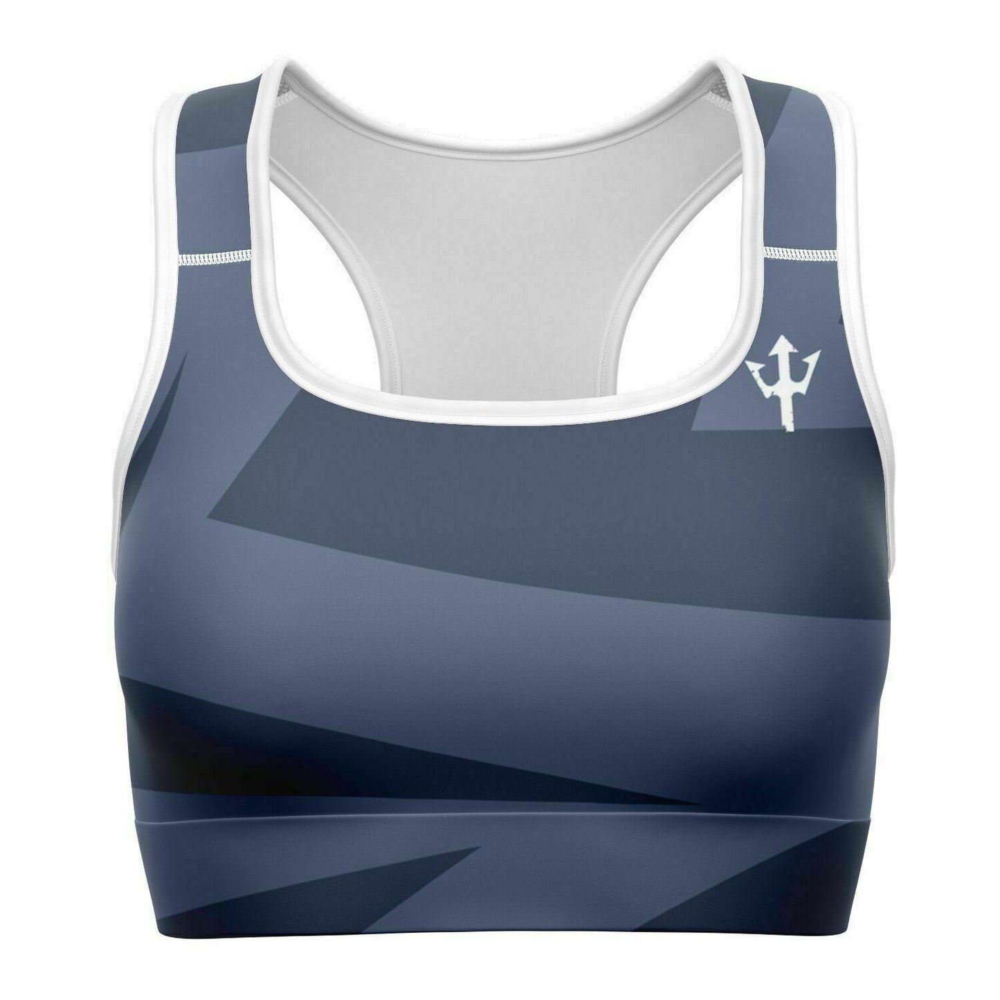 LifeBy Blue Abstract Sports Bra