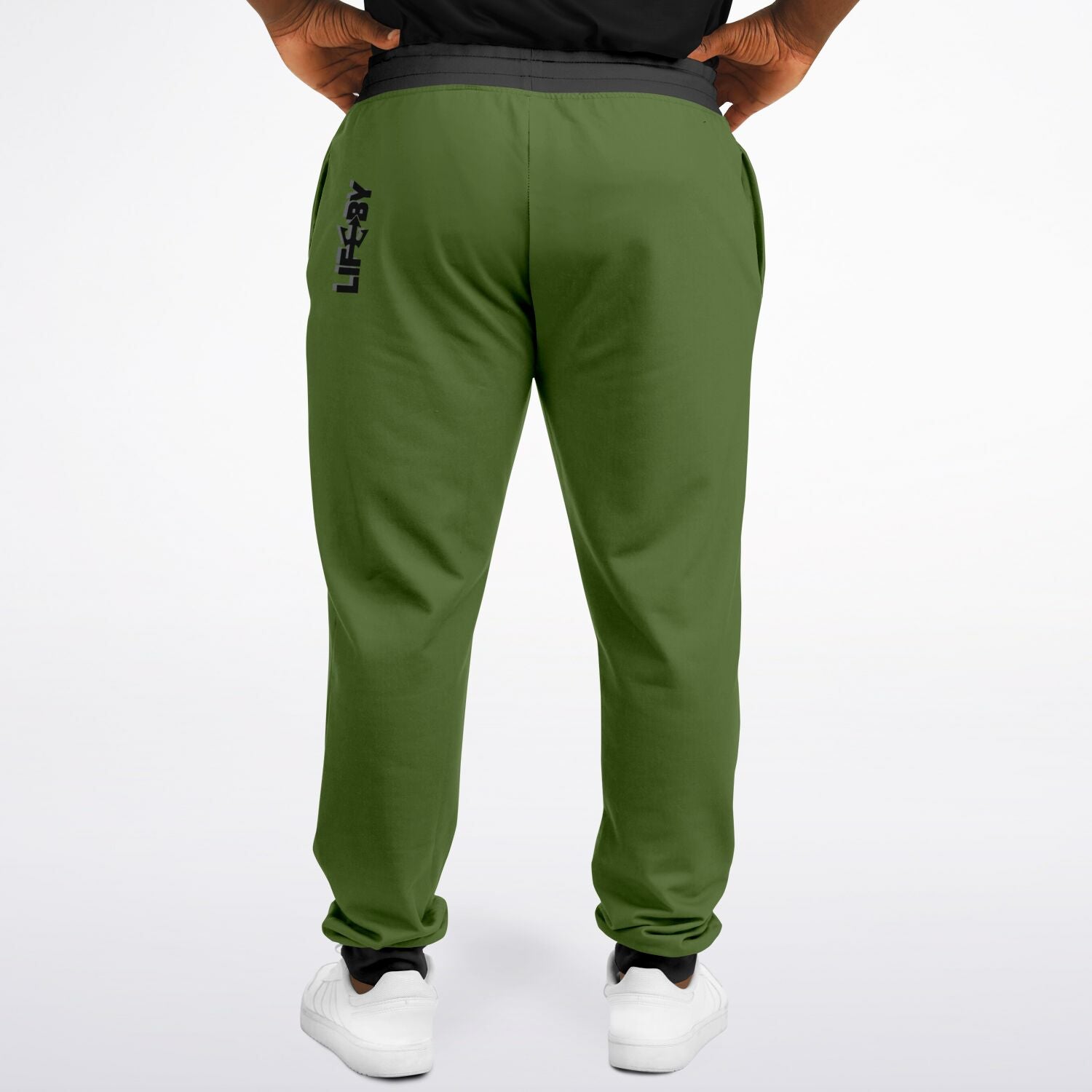 LifeBy Military Green Athletic Plus-size Jogger - LifeBy Fitness