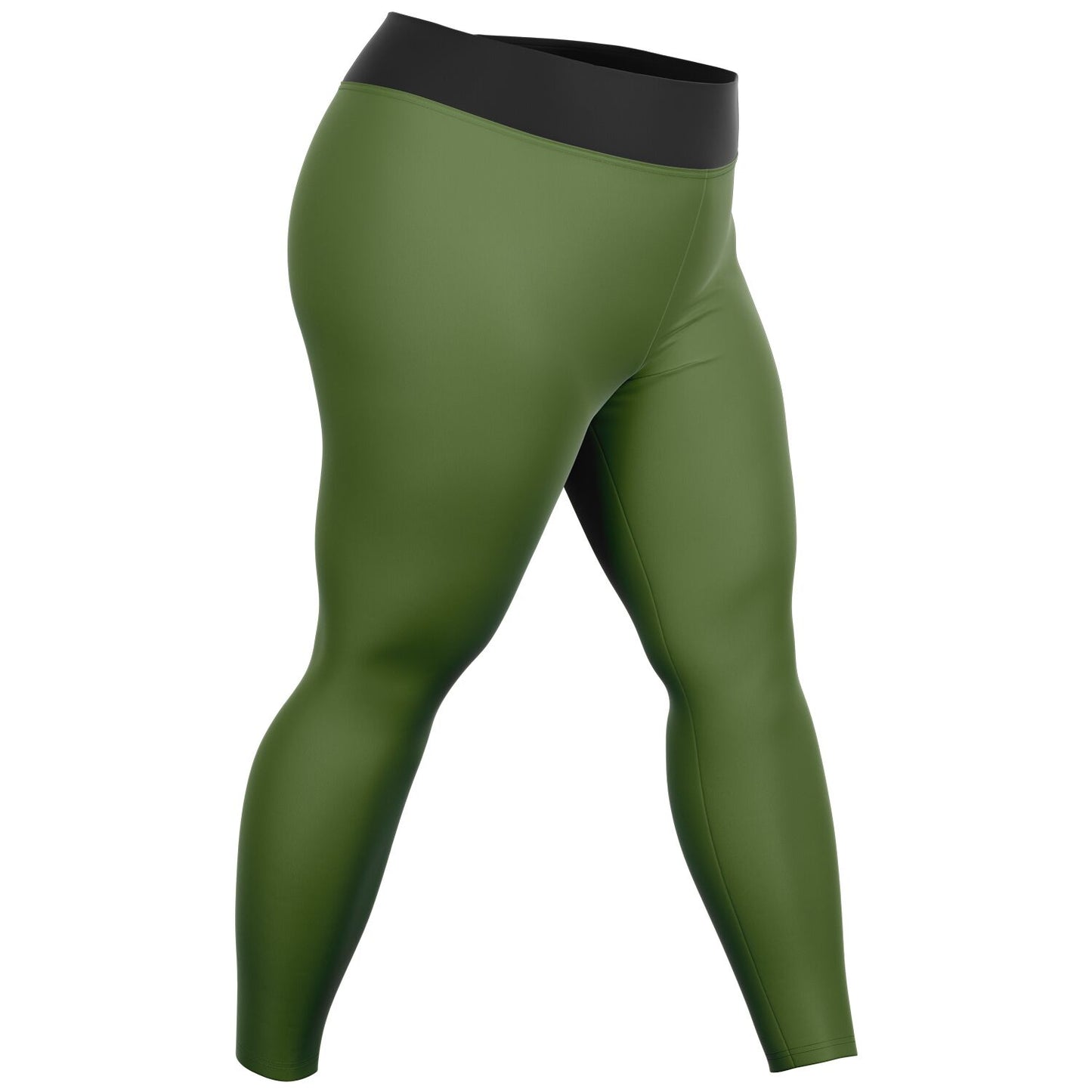 LifeBy Military Green Plus Size Legging