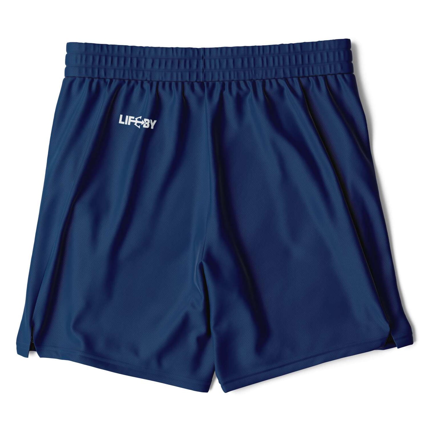 Men's LifeBy Navy Blue 2-in-1 Shorts - LifeBy Fitness