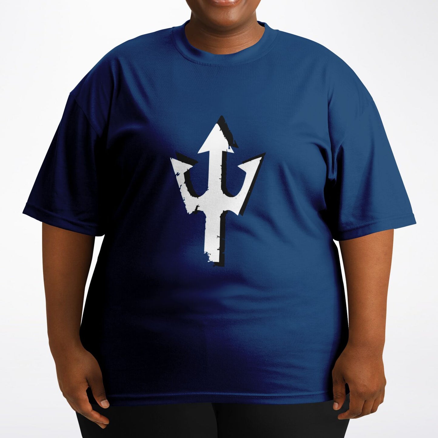 LifeBy Navy Blue Plus-size T-Shirt - LifeBy Fitness