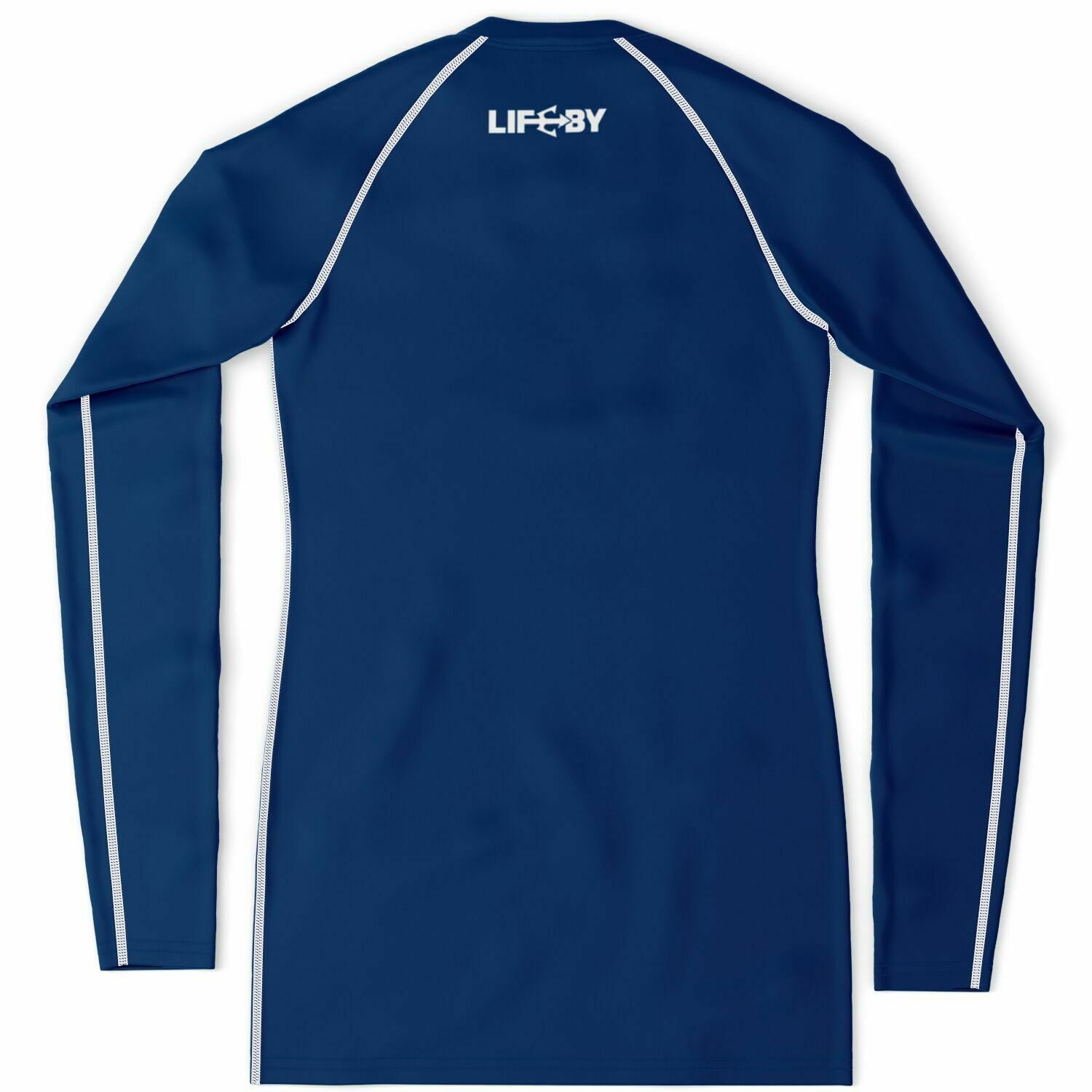 Women's LifeBy Navy Blue Rashguard - LifeBy Fitness