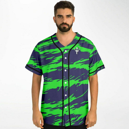 LifeBy Green Lines Baseball Jersey