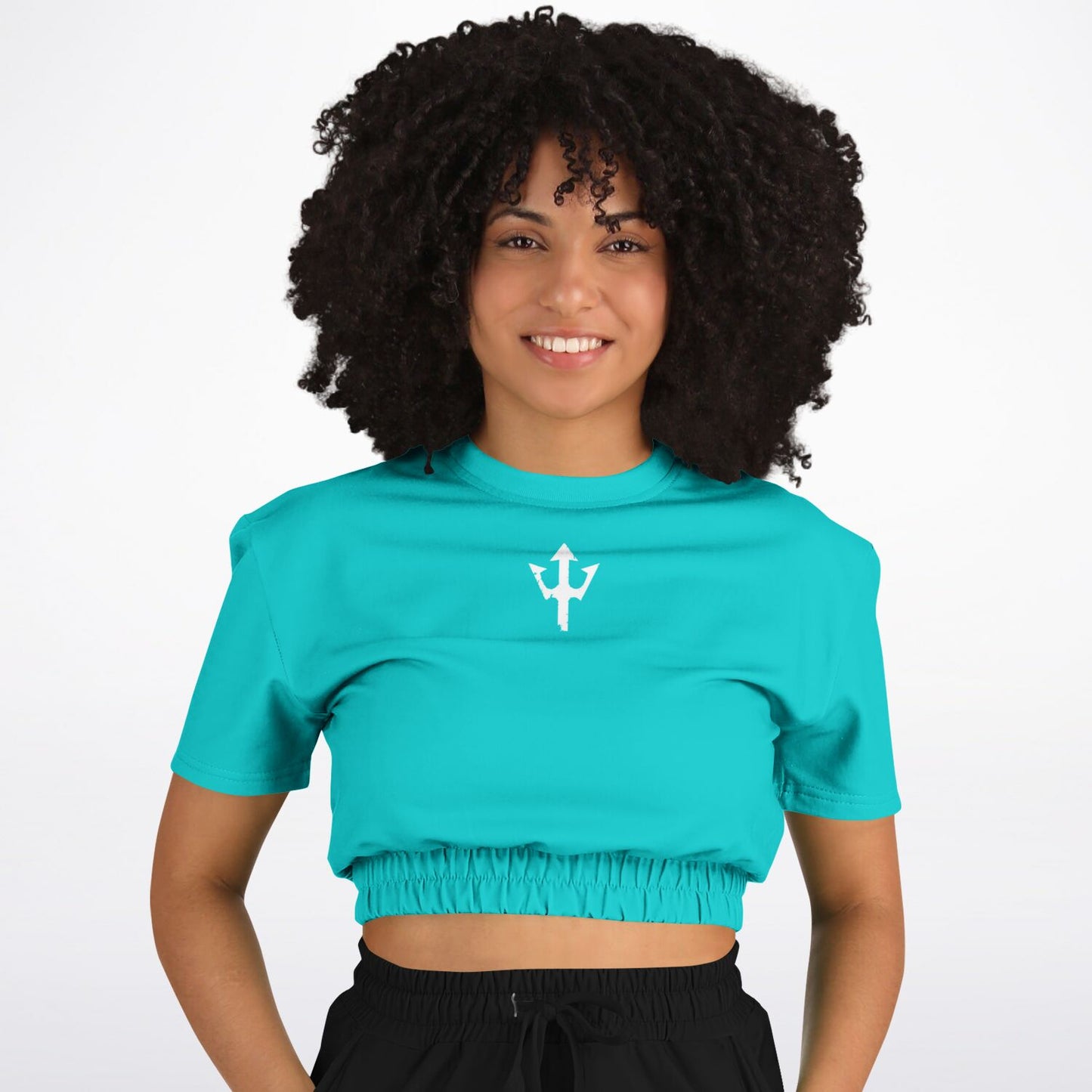 Women's LifeBy Aqua Athletic Cropped Sweatshirt - LifeBy Fitness