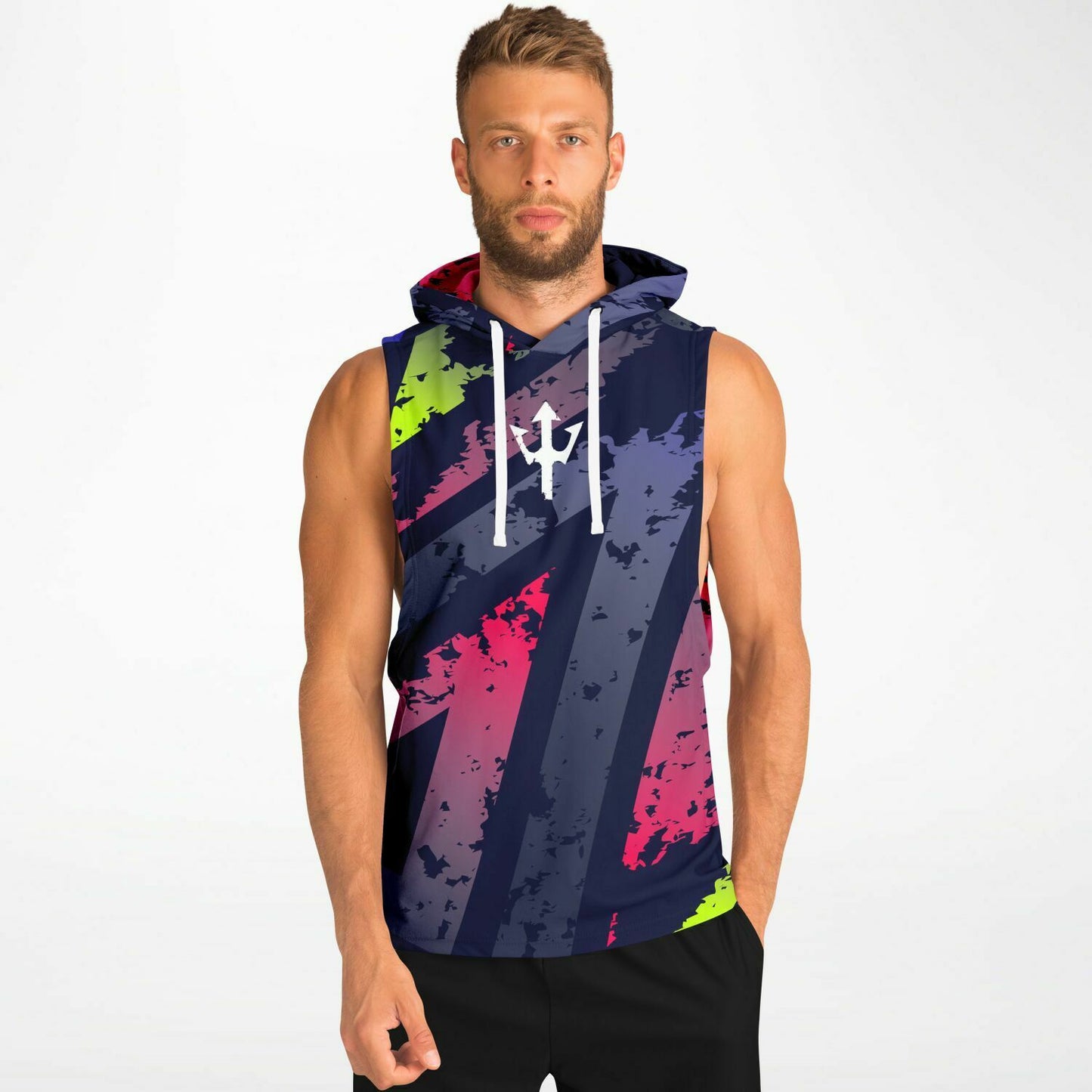 Retro Sleeveless Hoodie