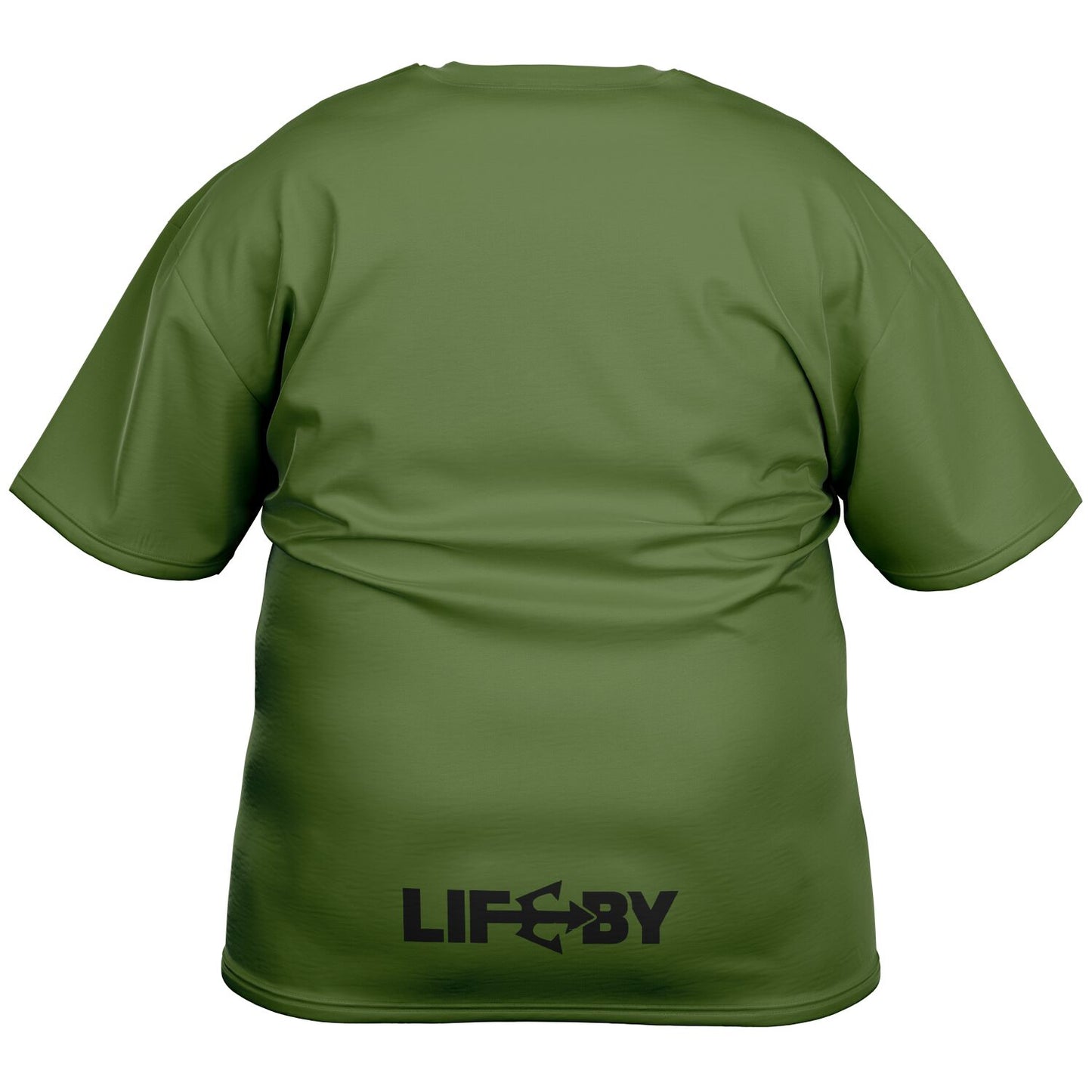 LifeBy Military Green Plus-size T-Shirt - LifeBy Fitness