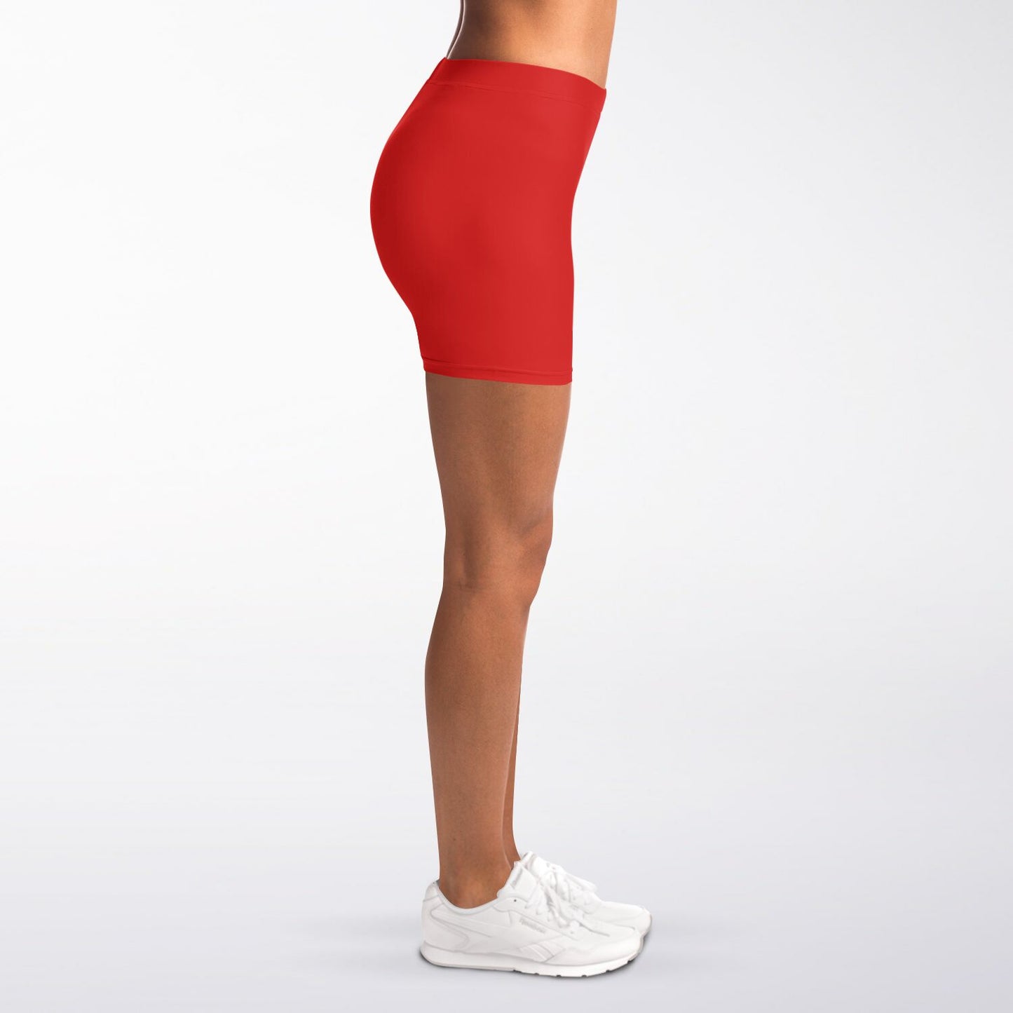 Women's LifeBy Red Short Leggings - LifeBy Fitness