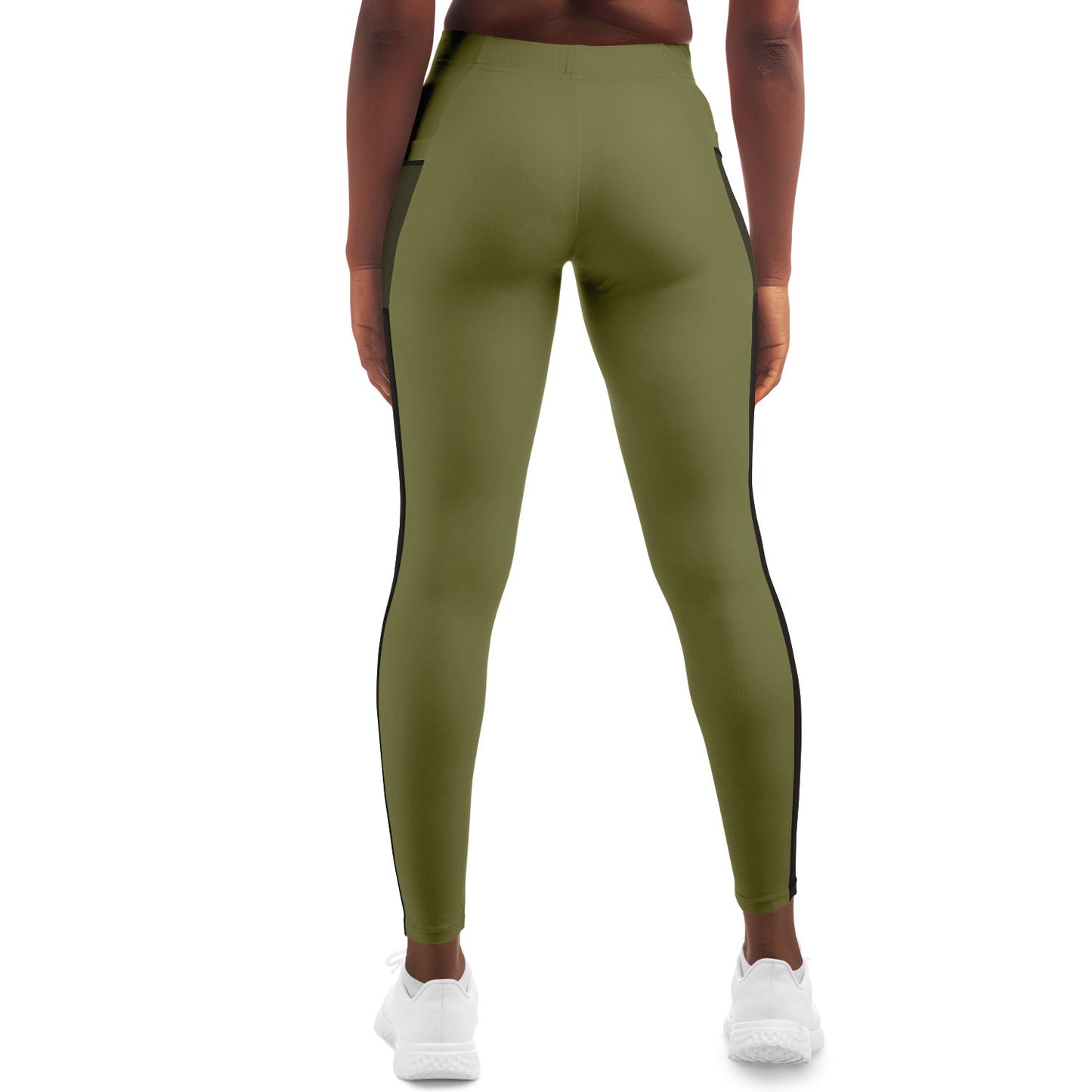 Women's LifeBy Khaki Mesh Pocket Legging