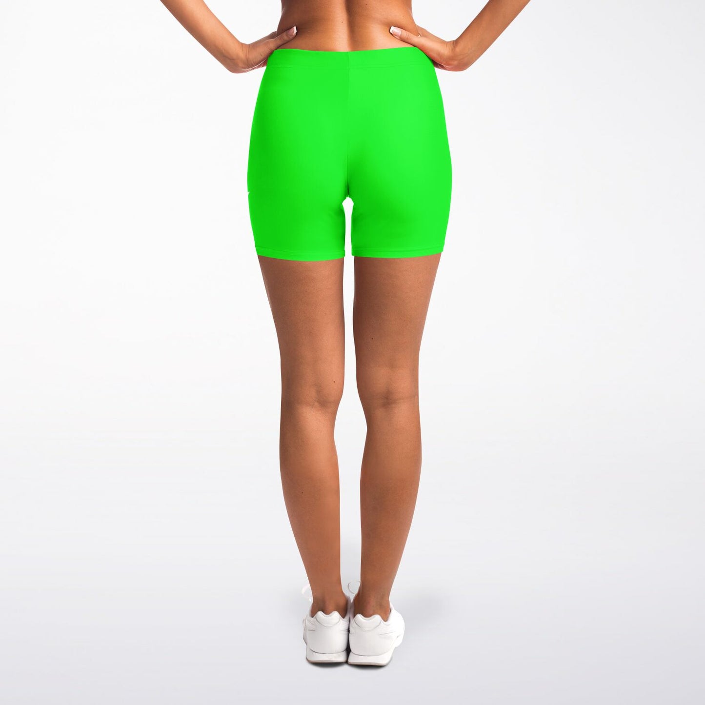 Women's LifeBy Viper Green Short Leggings - LifeBy Fitness