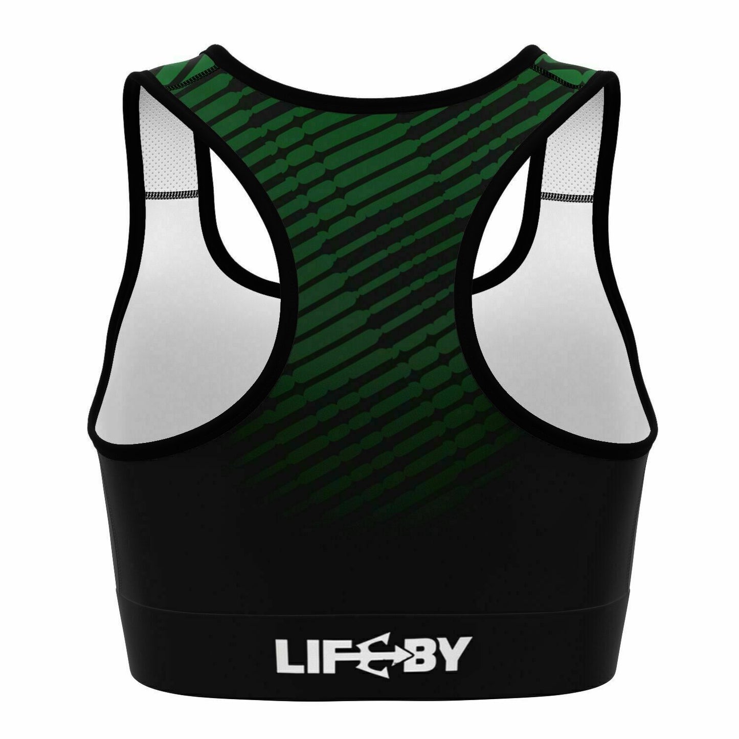 LifeBy Faded Green Sports Bra