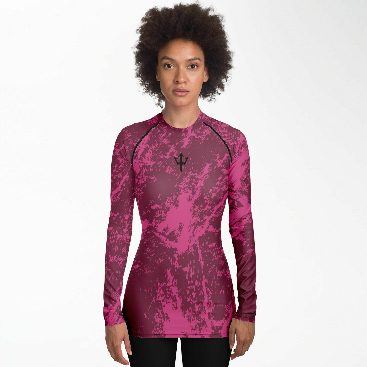 Women's LifeBy Pink Swirl Rashguard - LifeBy Fitness