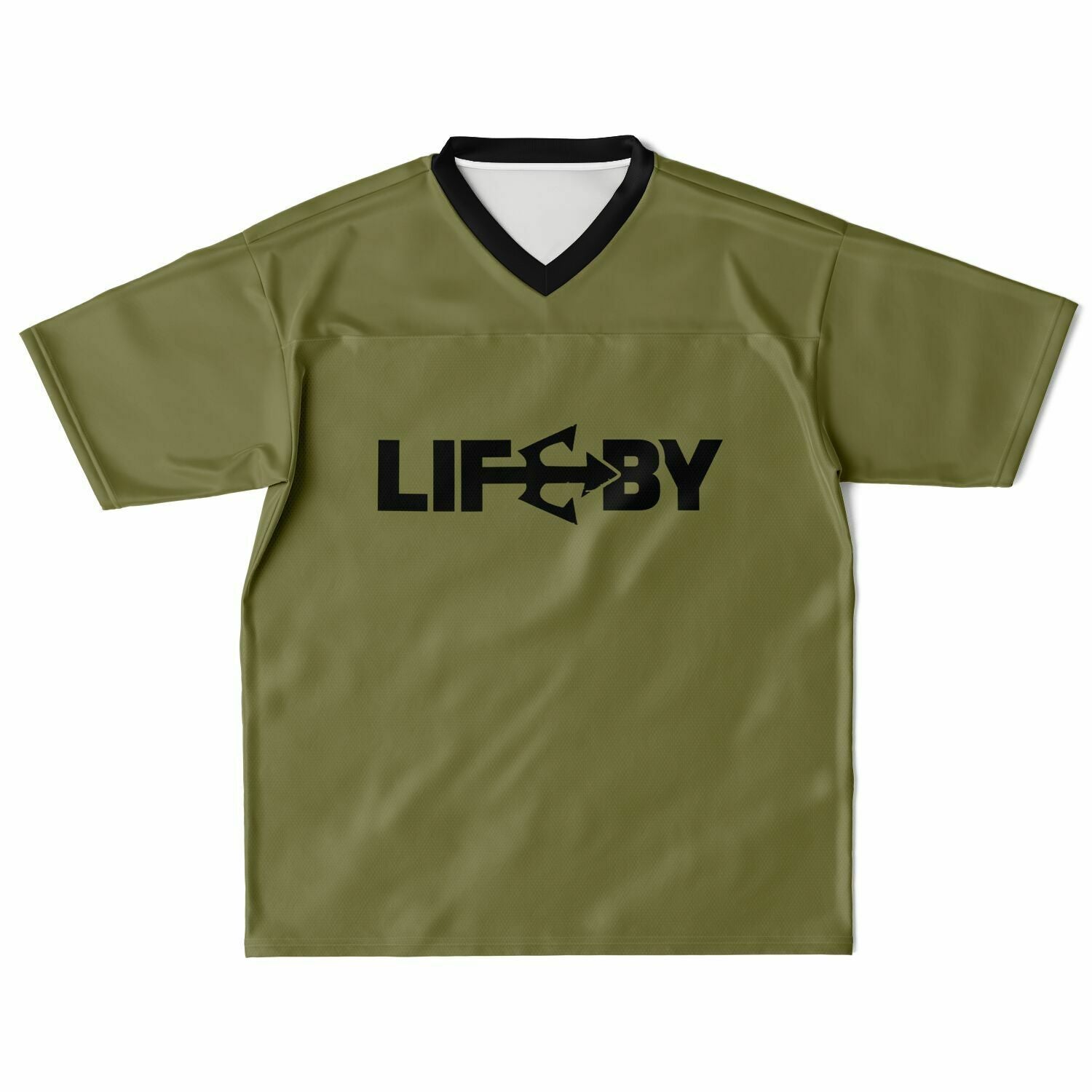 LifeBy Khaki Sports Jersey - LifeBy Fitness