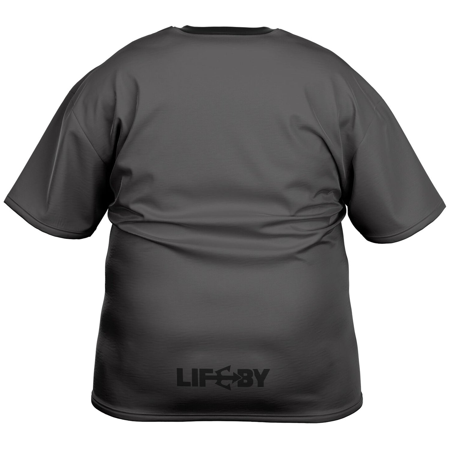 LifeBy Grey Plus-size T-Shirt - LifeBy Fitness