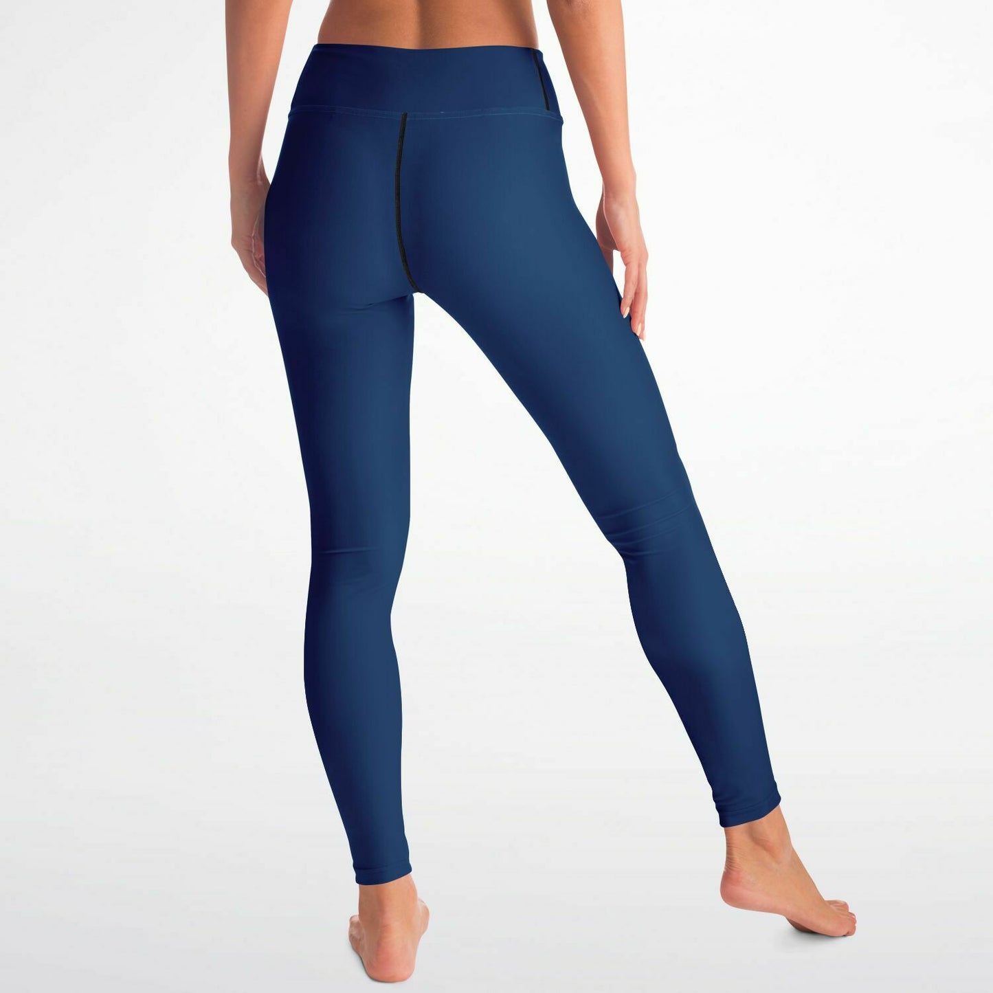 Women's LifeBy Navy Blue Yoga Leggings - LifeBy Fitness