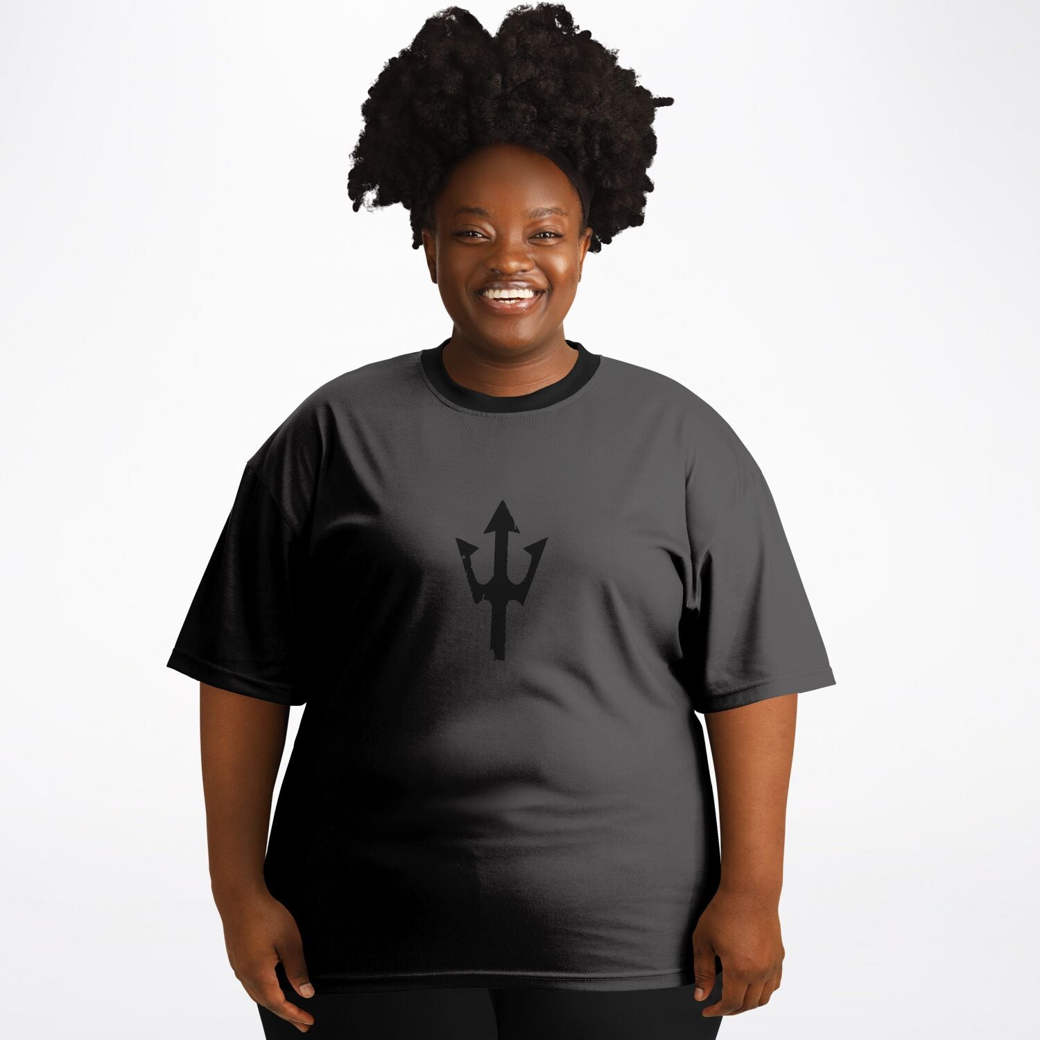 LifeBy Grey Plus-size T-Shirt - LifeBy Fitness