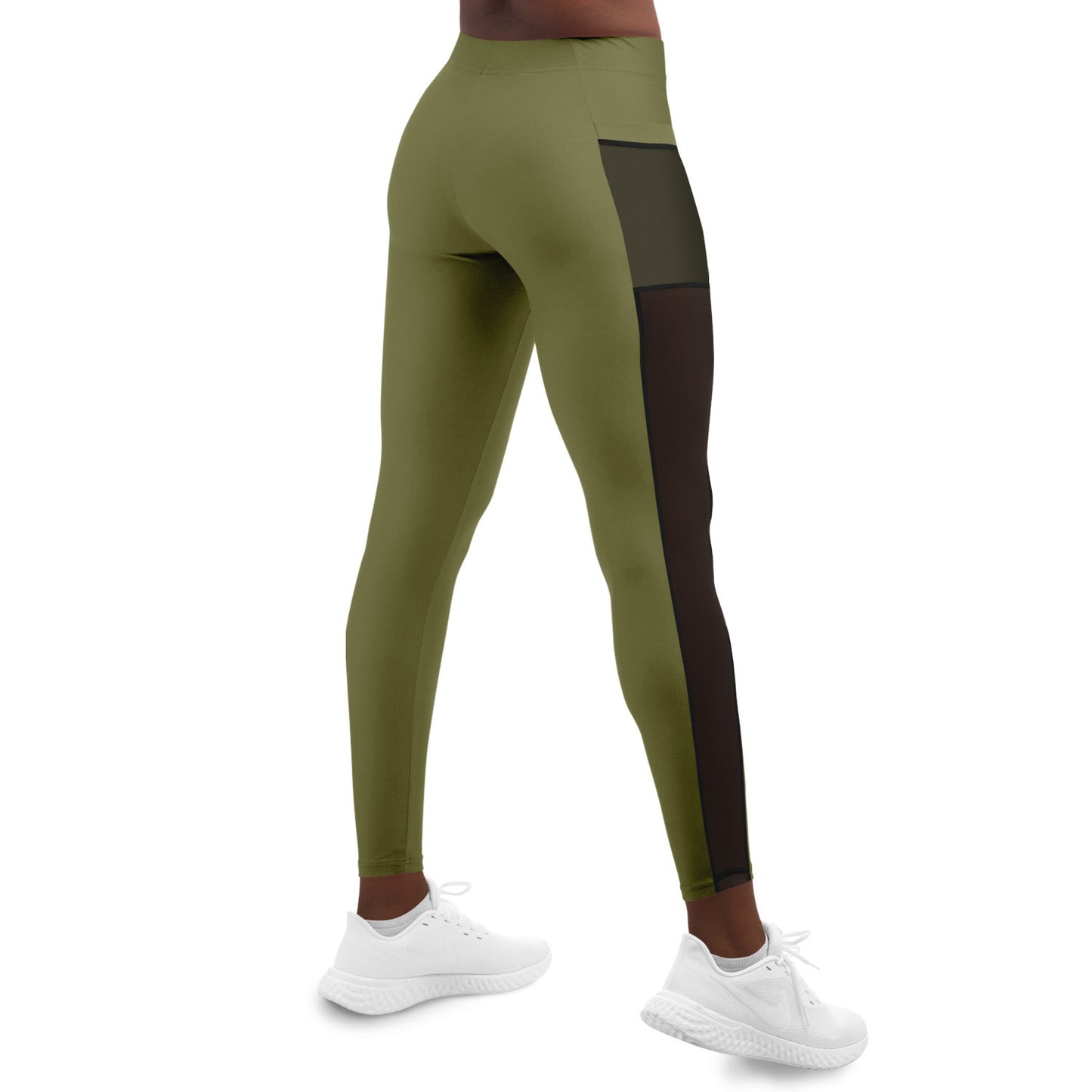 Women's LifeBy Khaki Mesh Pocket Legging