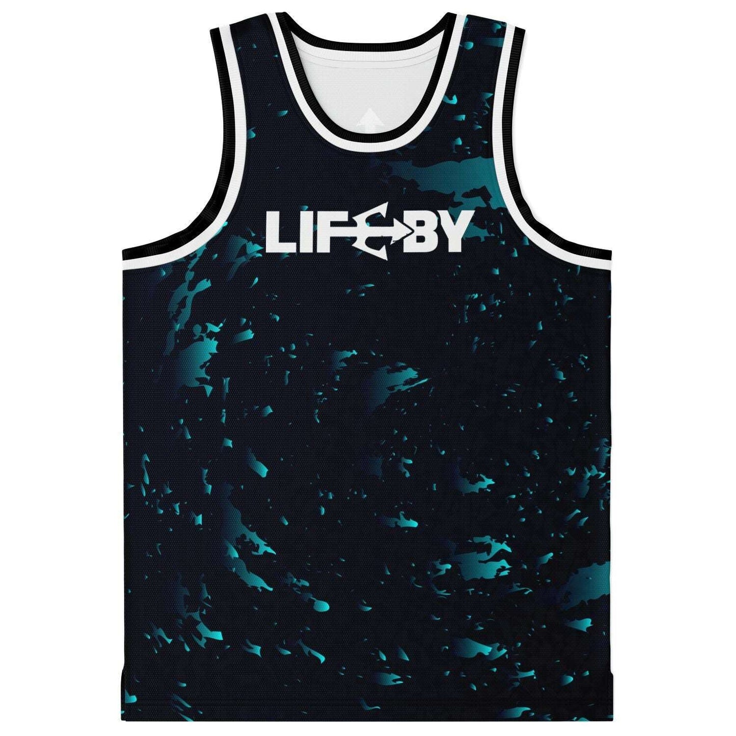 LifeBy Dark Blue Basketball Jersey