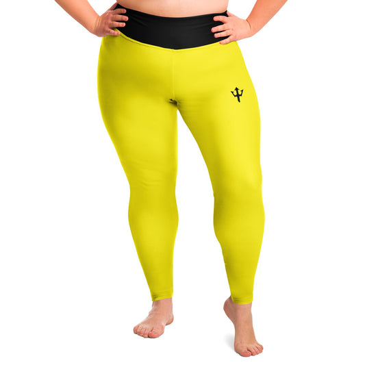 LifeBy Yellow Plus Size Legging