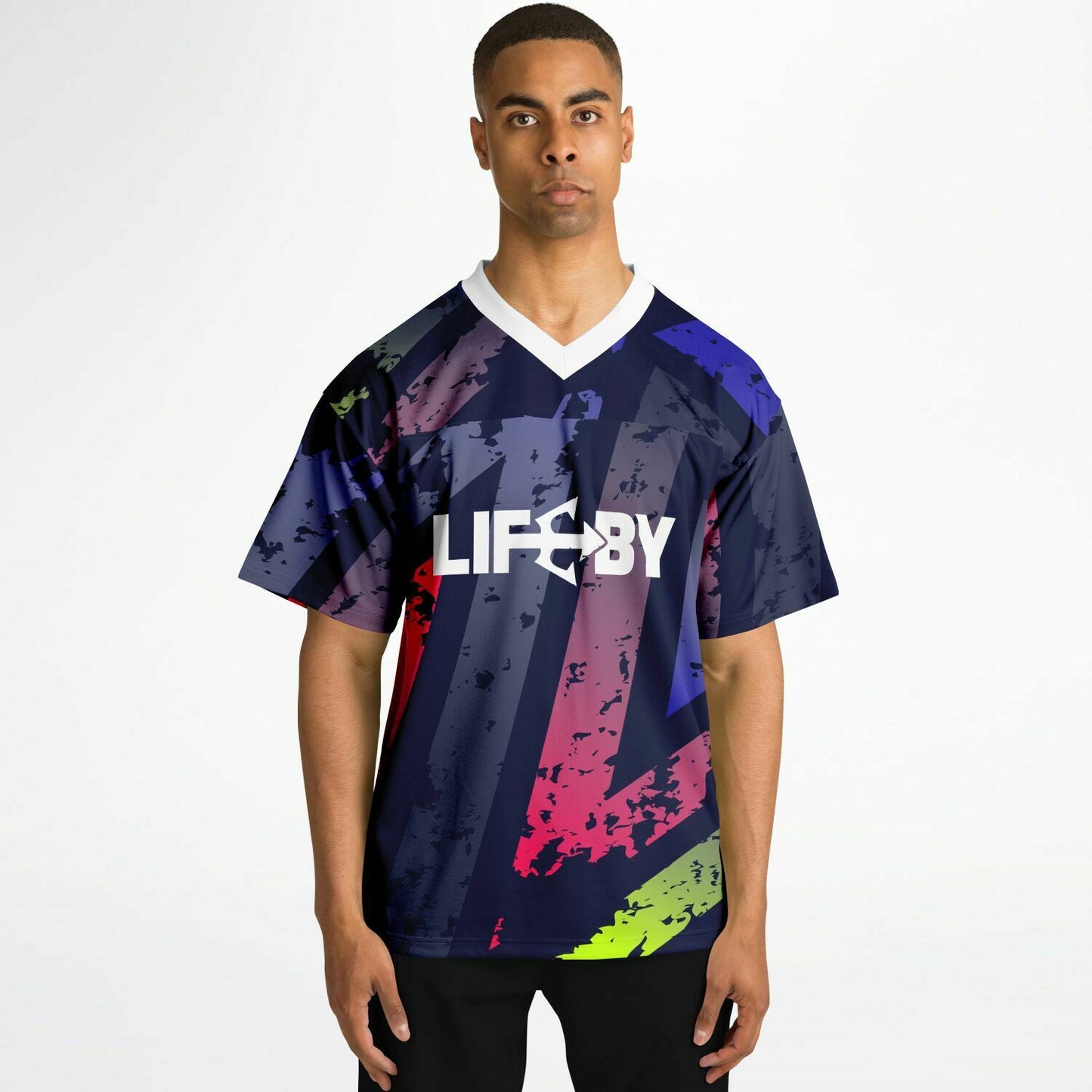 LifeBy Tri-Color Sports Jersey - LifeBy Fitness