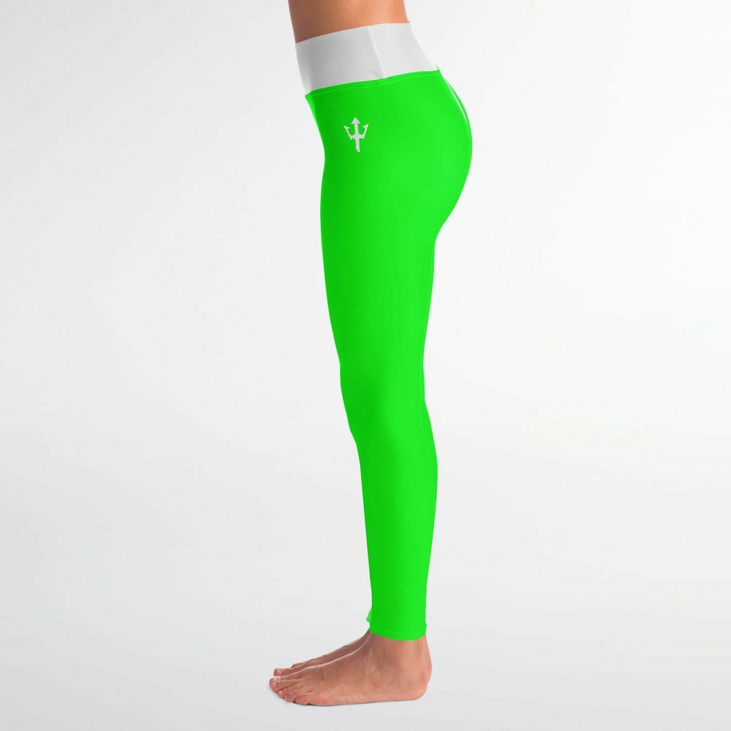 Women's LifeBy Viper Green Yoga Leggings - LifeBy Fitness